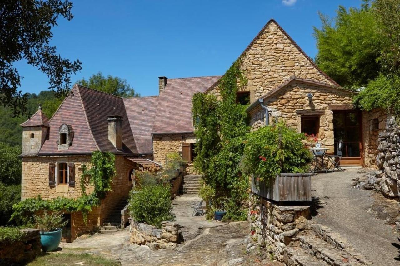 La Maison Bleue - Gîte de Charme Vitrac  Eksteriør billede