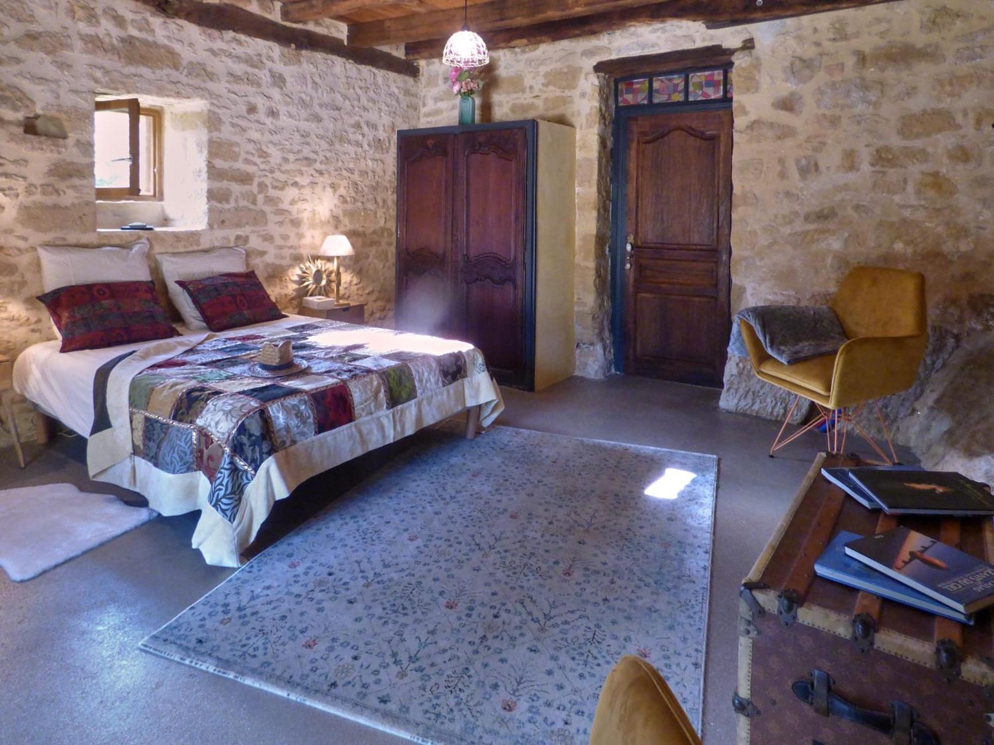La Maison Bleue - Gîte de Charme Vitrac  Eksteriør billede